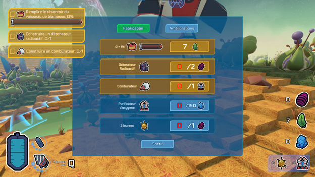 Crafting system